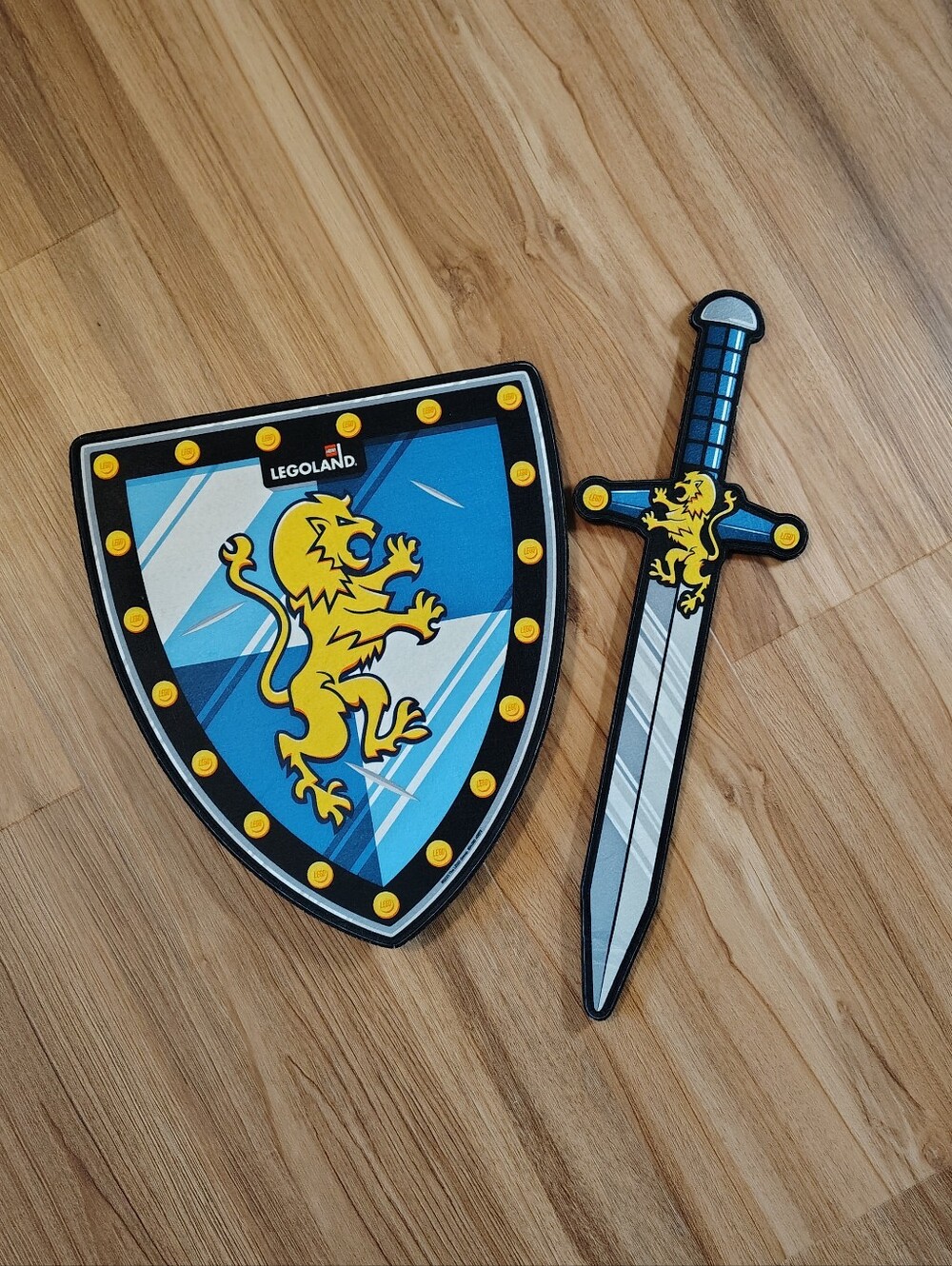 Legoland Exclusive- Lion Clan Foam Sword And Shield - Theme Park Merchandise